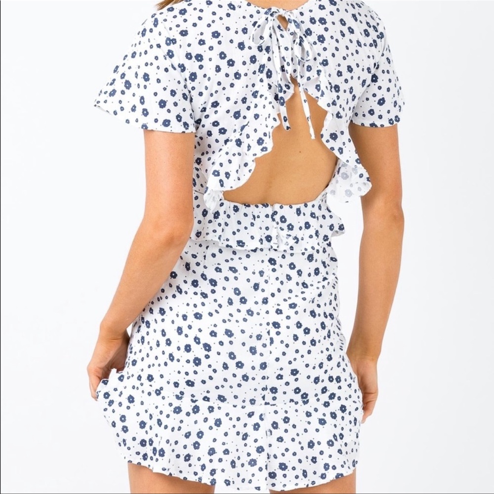 Princess Polly Nate Mini Dress White - Picture 3 of 9